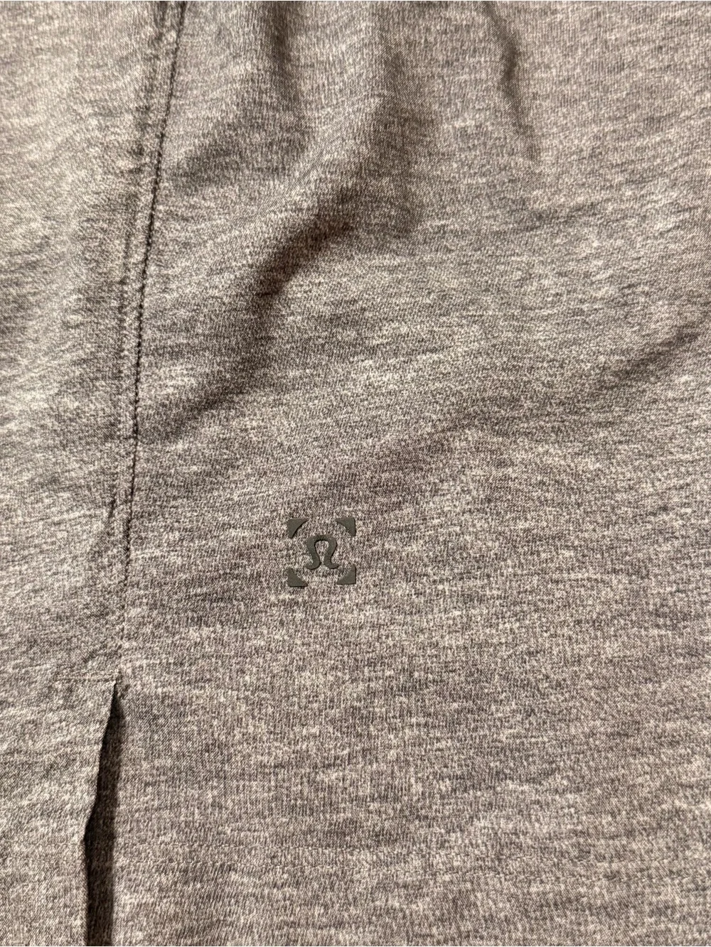 Lululemon T.H.E Shorts Men L Heather Gray Gym 10” Training Running Performance